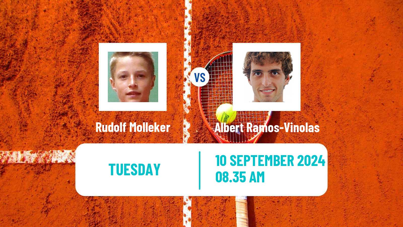 Tennis Szczecin Challenger Men Rudolf Molleker - Albert Ramos-Vinolas