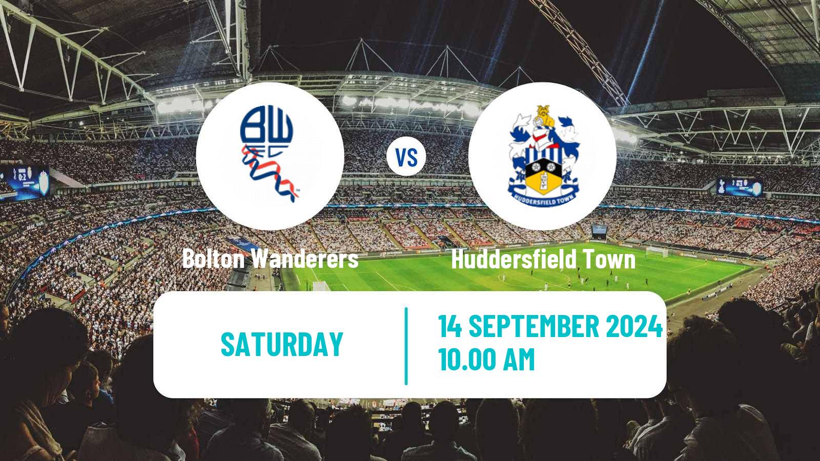 Soccer English League One Bolton Wanderers - Huddersfield Town