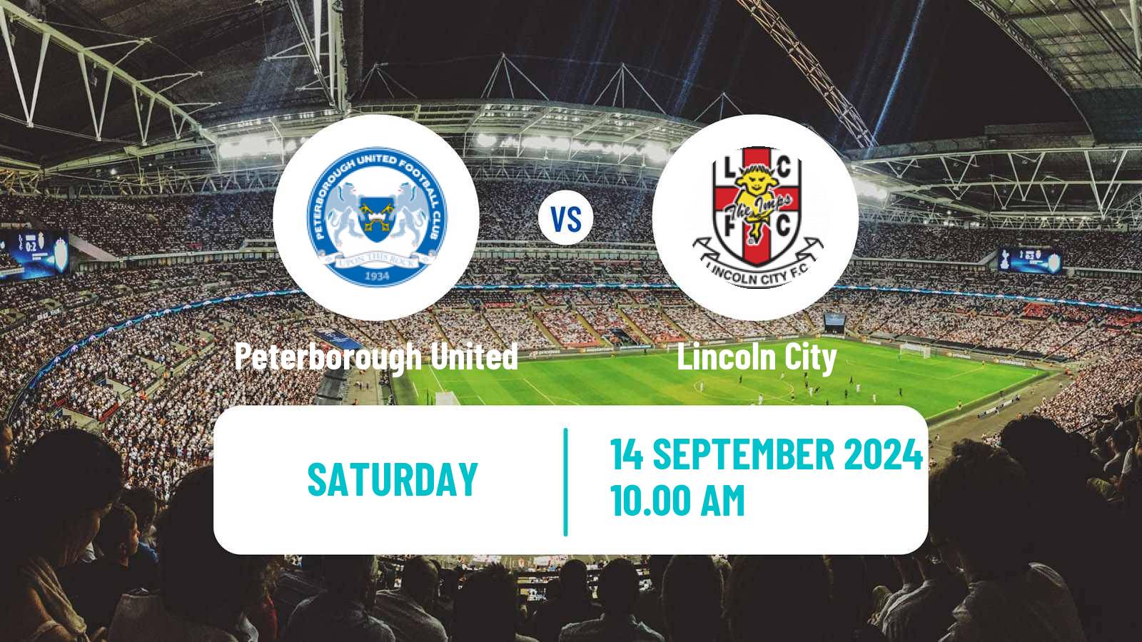 Soccer English League One Peterborough United - Lincoln City