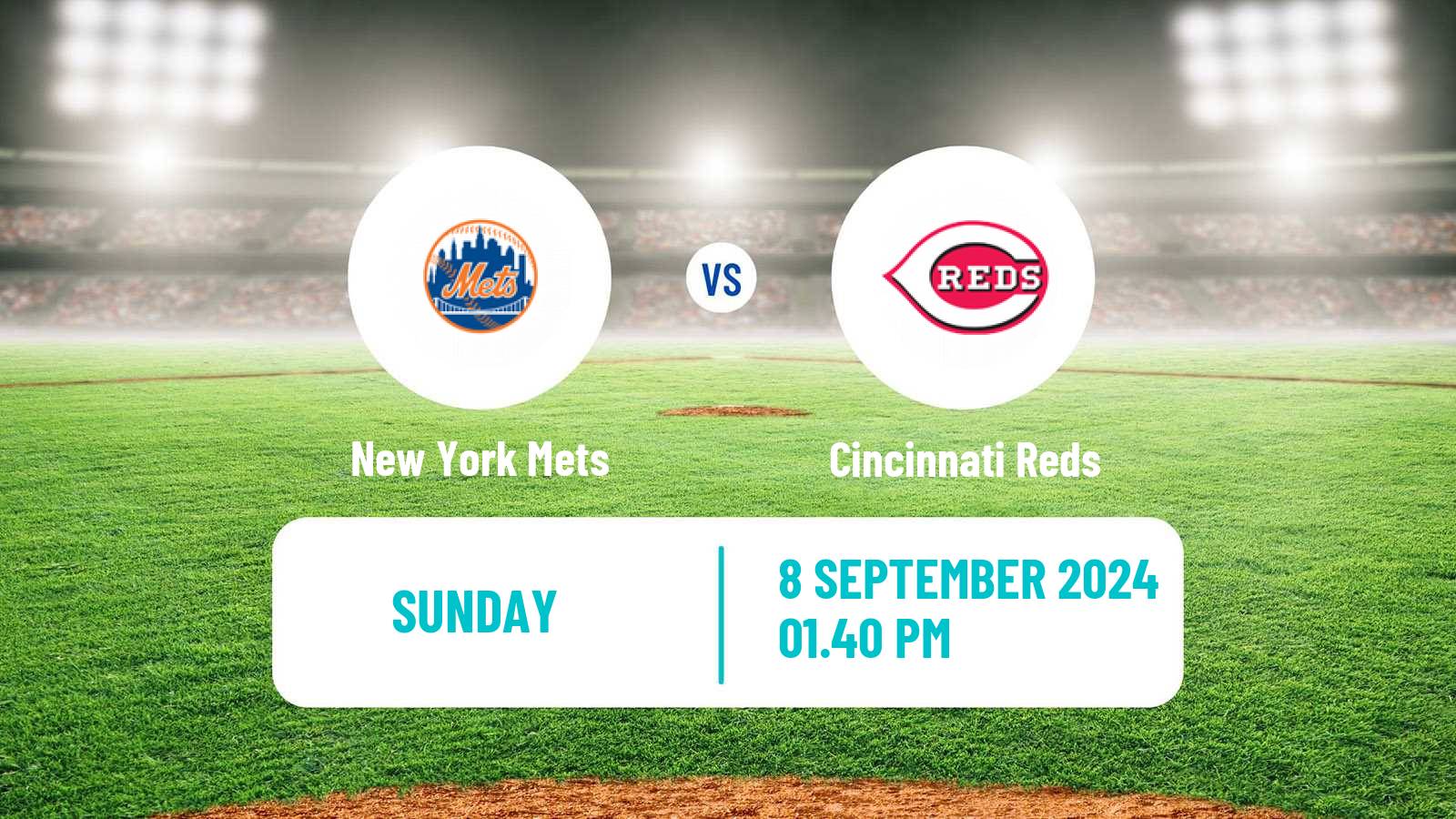 Baseball MLB New York Mets - Cincinnati Reds