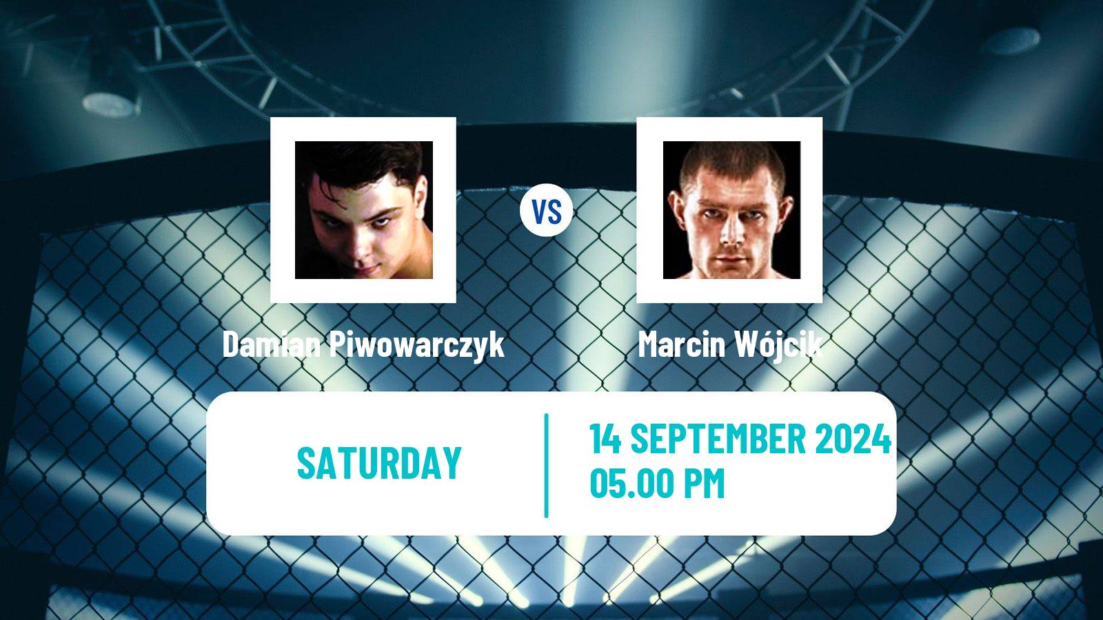 MMA Light Heavyweight Ksw Men Damian Piwowarczyk - Marcin Wójcik