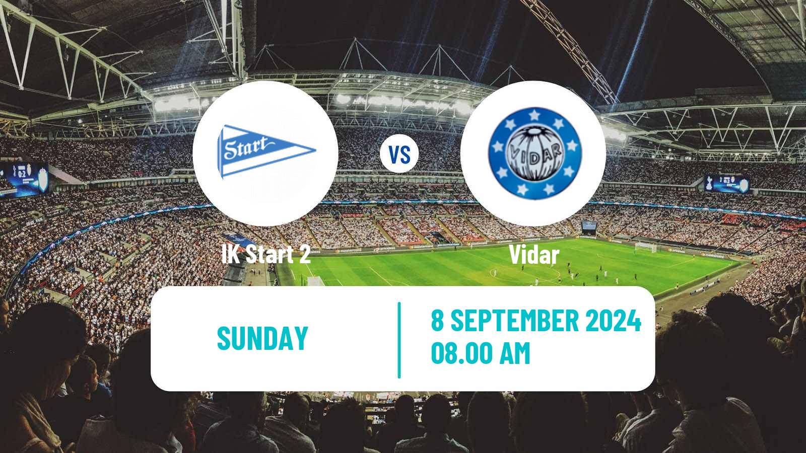 Soccer Norwegian Division 3 - Group 2 Start 2 - Vidar