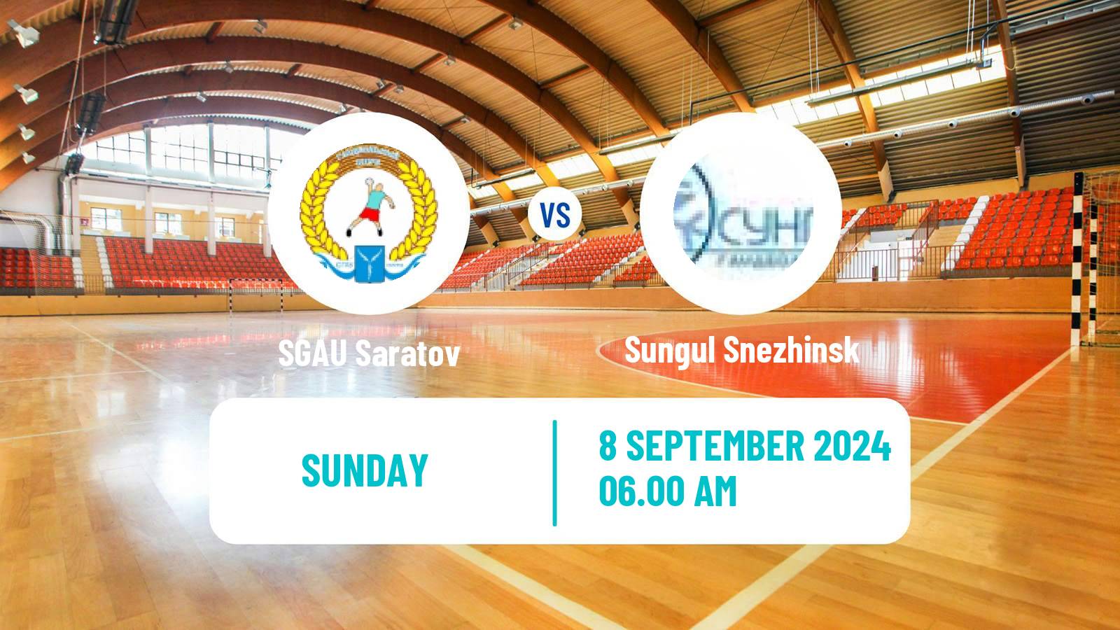 Handball Russian Superleague Handball SGAU Saratov - Sungul Snezhinsk