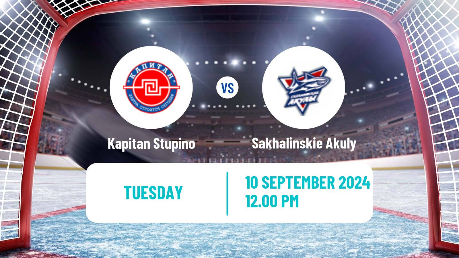 Hockey MHL Kapitan Stupino - Sakhalinskie Akuly