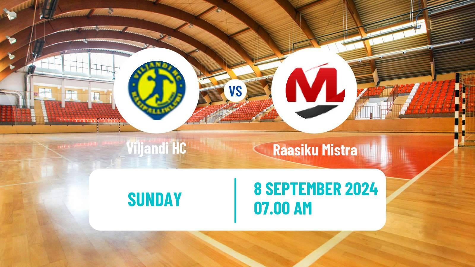 Handball Estonian Meistriliiga Handball Viljandi - Raasiku Mistra