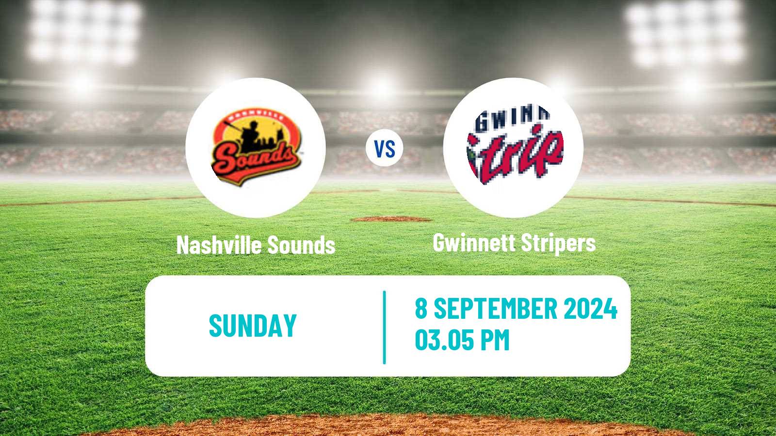 Baseball IL Nashville Sounds - Gwinnett Stripers