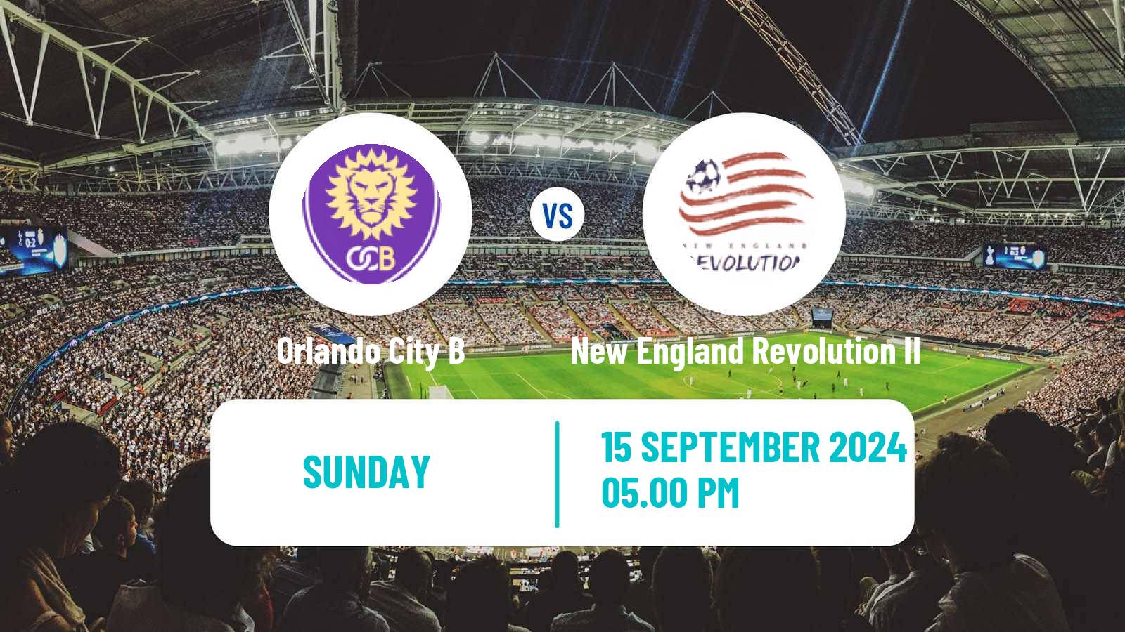 Soccer MLS Next Pro Orlando City B - New England Revolution II