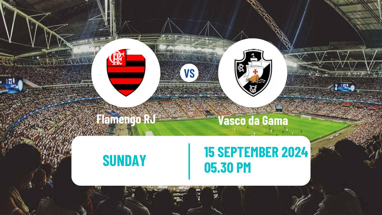 Soccer Brazilian Serie A Flamengo - Vasco da Gama