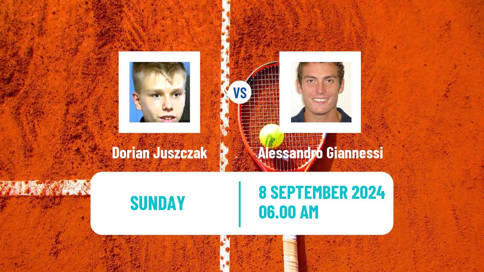 Tennis Szczecin Challenger Men Dorian Juszczak - Alessandro Giannessi