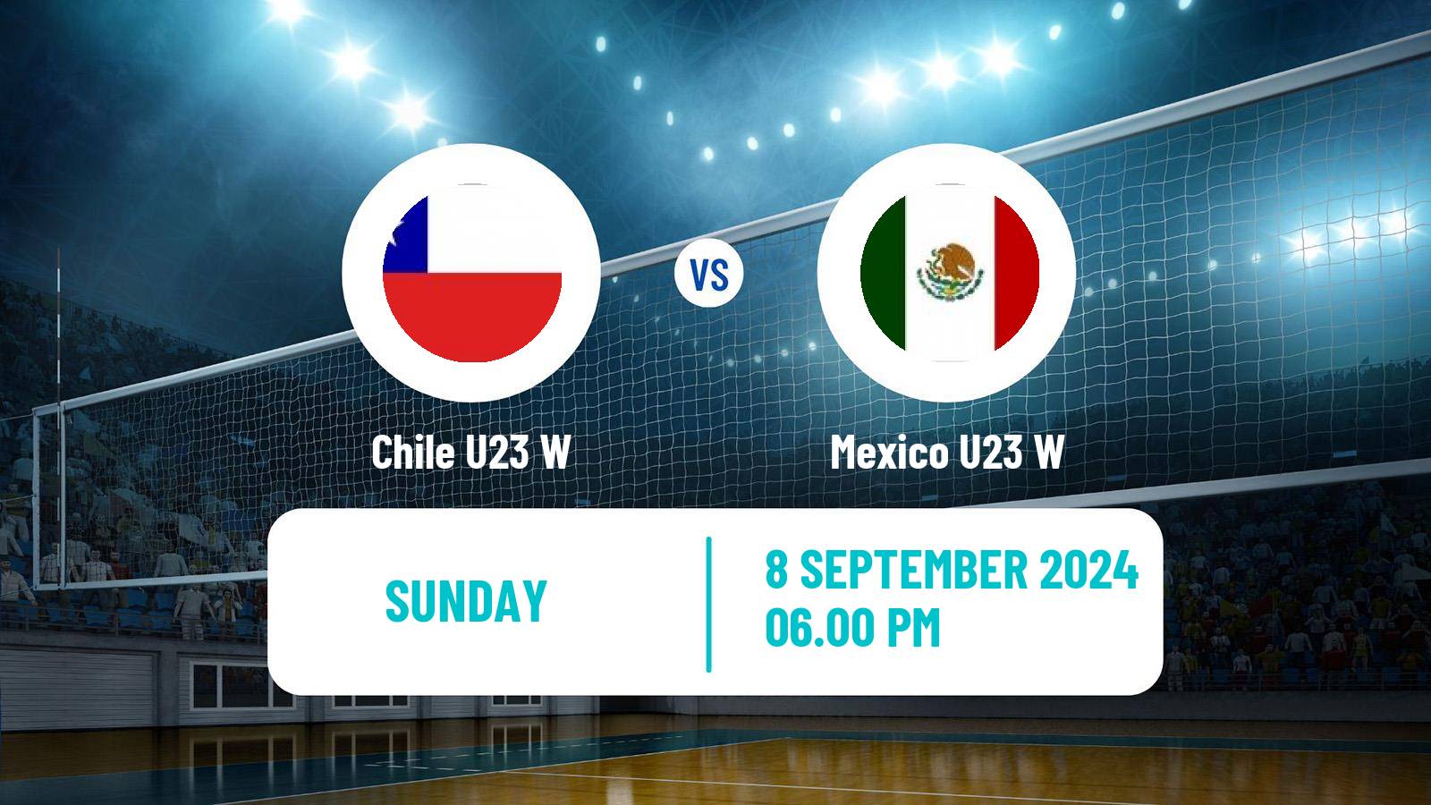 Volleyball Pan-American Cup U23 Volleyball Women Chile U23 W - Mexico U23 W