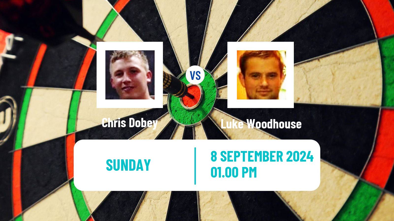 Darts European Tour 10 Chris Dobey - Luke Woodhouse