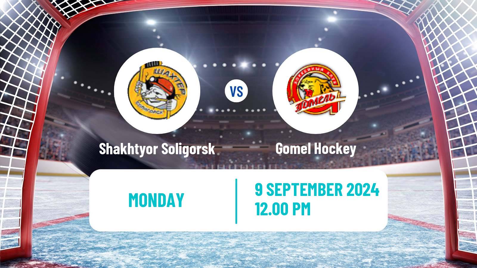 Hockey Belarusian Extraleague Shakhtyor Soligorsk - Gomel