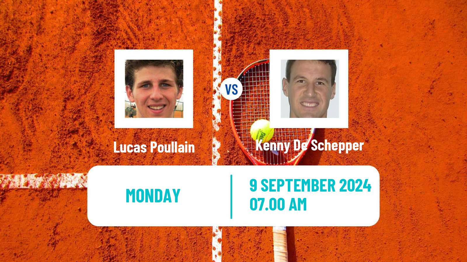 Tennis Rennes Challenger Men Lucas Poullain - Kenny De Schepper