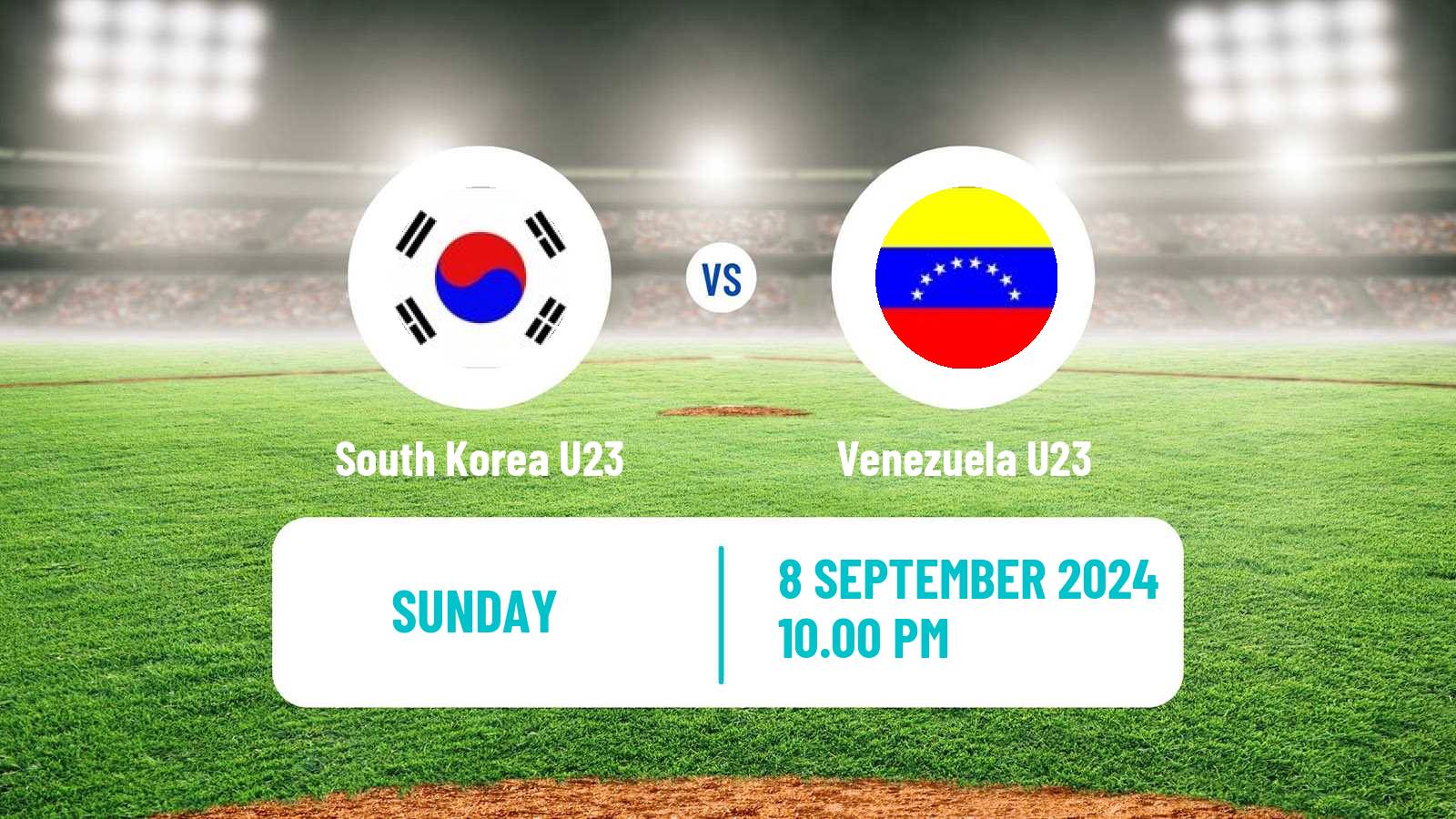 Baseball World Cup U23 Baseball South Korea U23 - Venezuela U23