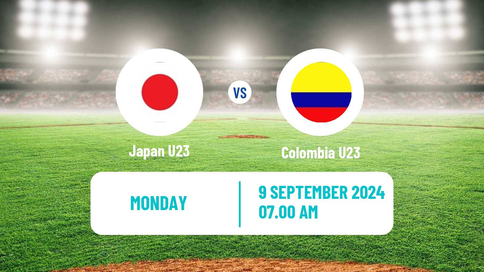 Baseball World Cup U23 Baseball Japan U23 - Colombia U23