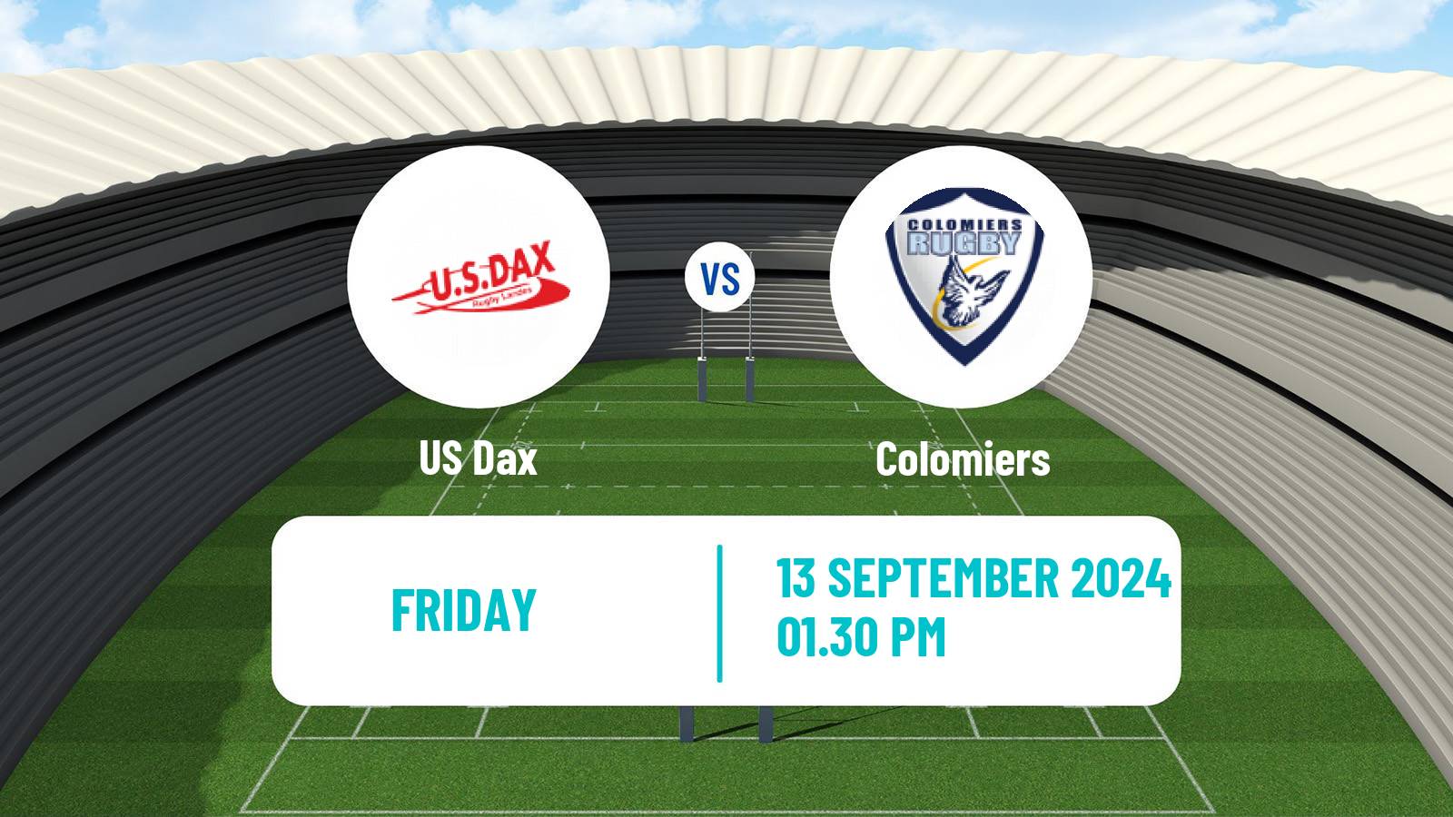 Rugby union French Pro D2 US Dax - Colomiers