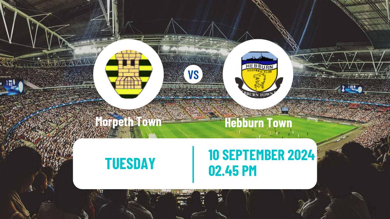 Soccer English NPL Premier Division Morpeth Town - Hebburn Town