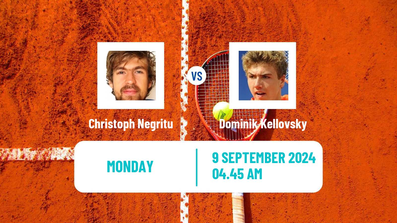 Tennis Dobrich 2 Challenger Men Christoph Negritu - Dominik Kellovsky