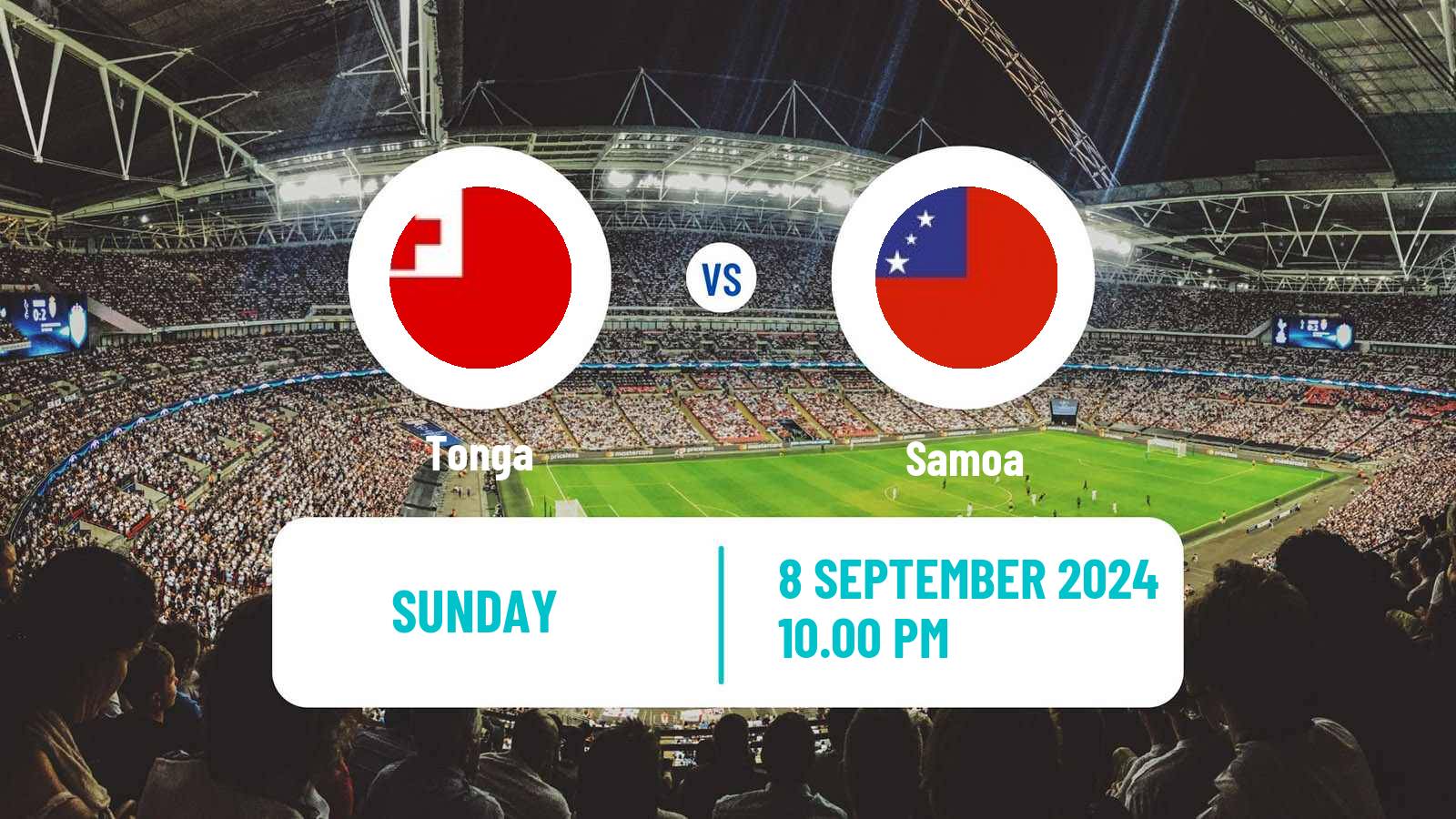 Soccer FIFA World Cup Tonga - Samoa