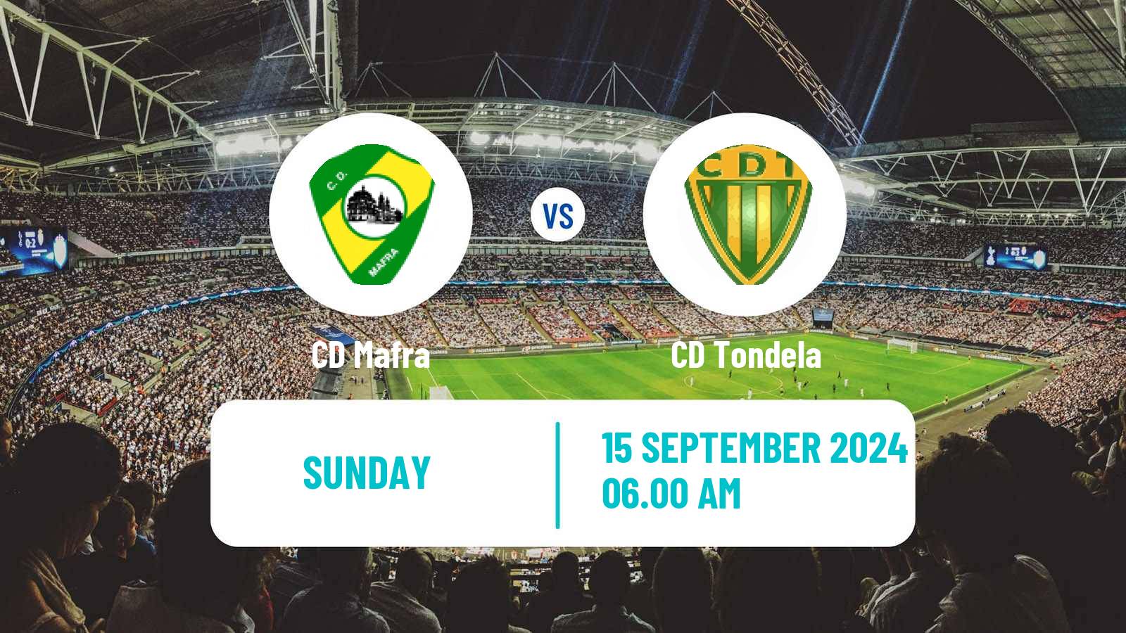 Soccer Portuguese Liga 2 Mafra - Tondela