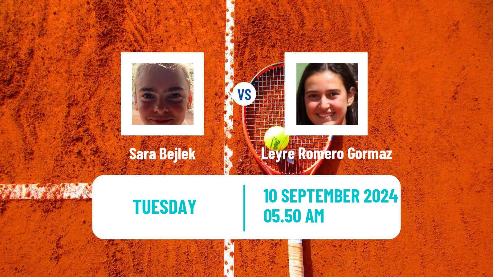 Tennis Ljubljana Challenger Women Sara Bejlek - Leyre Romero Gormaz