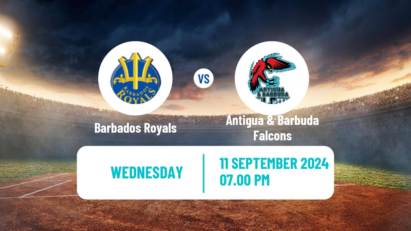 Cricket Caribbean Premier League Cricket Barbados Royals - Antigua & Barbuda Falcons