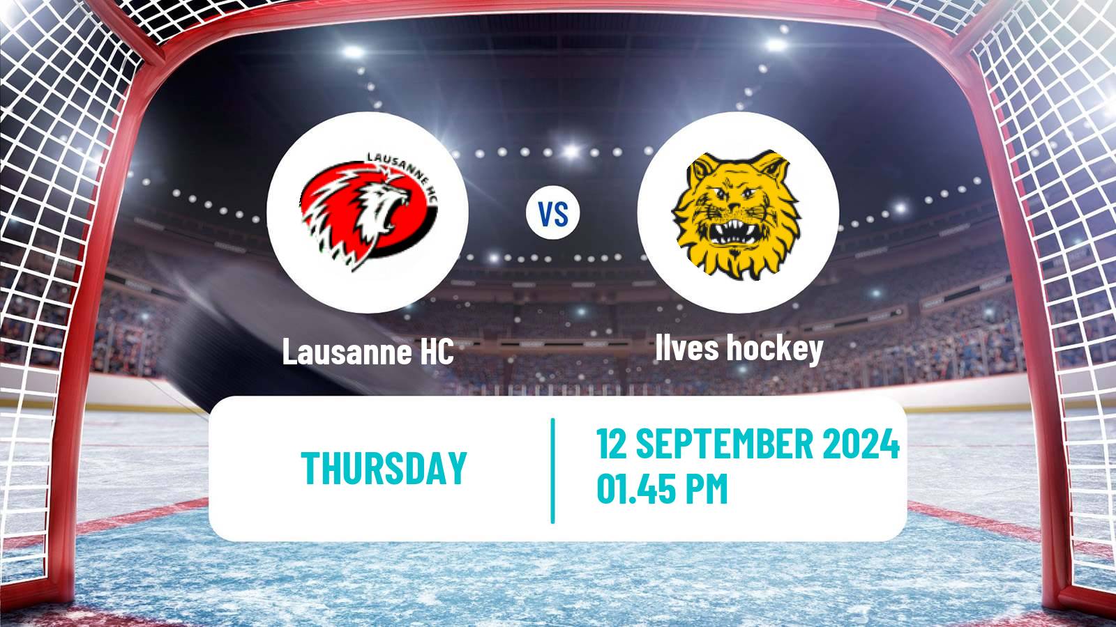 Hockey Champions League Ice Hockey Lausanne HC - Ilves