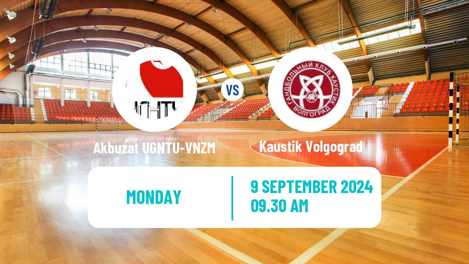 Handball Russian Superleague Handball Akbuzat UGNTU-VNZM - Kaustik Volgograd