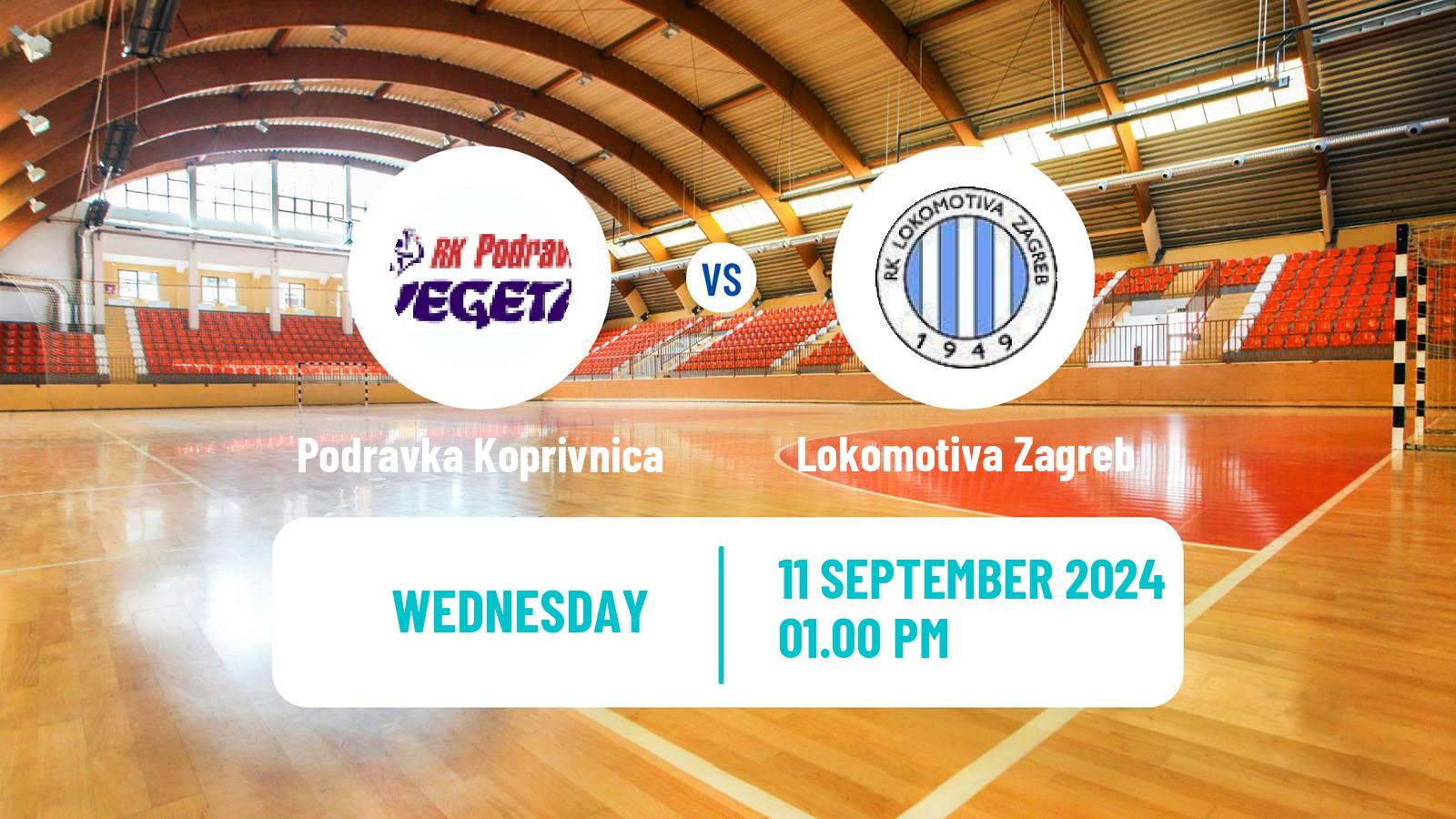 Handball Croatian 1 HRL Handball Women Podravka Koprivnica - Lokomotiva Zagreb