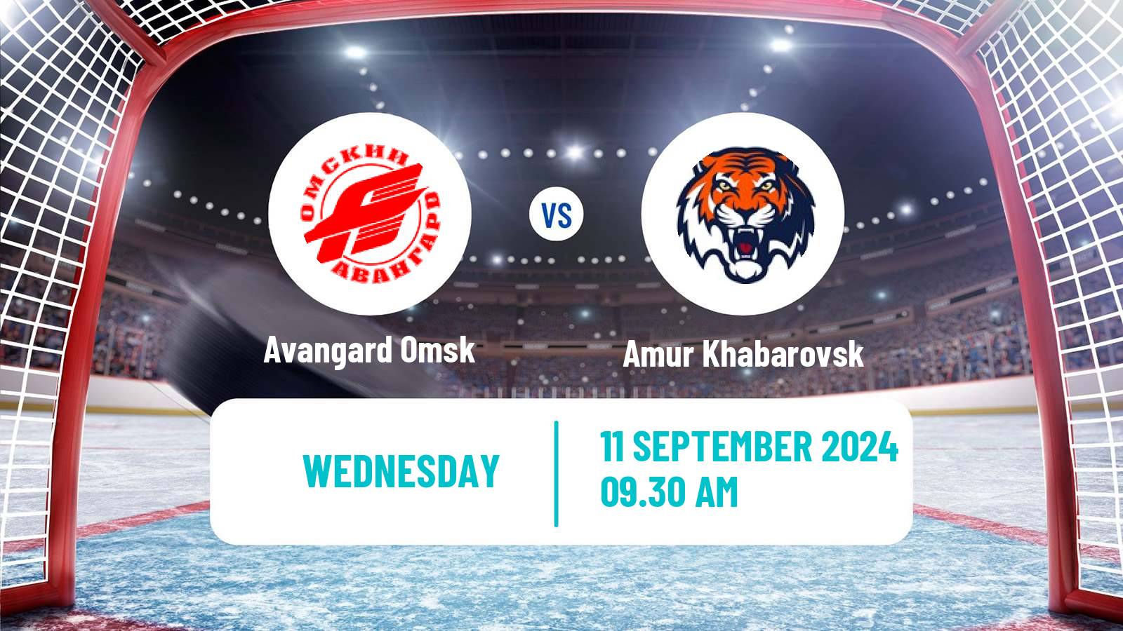 Hockey KHL Avangard Omsk - Amur Khabarovsk