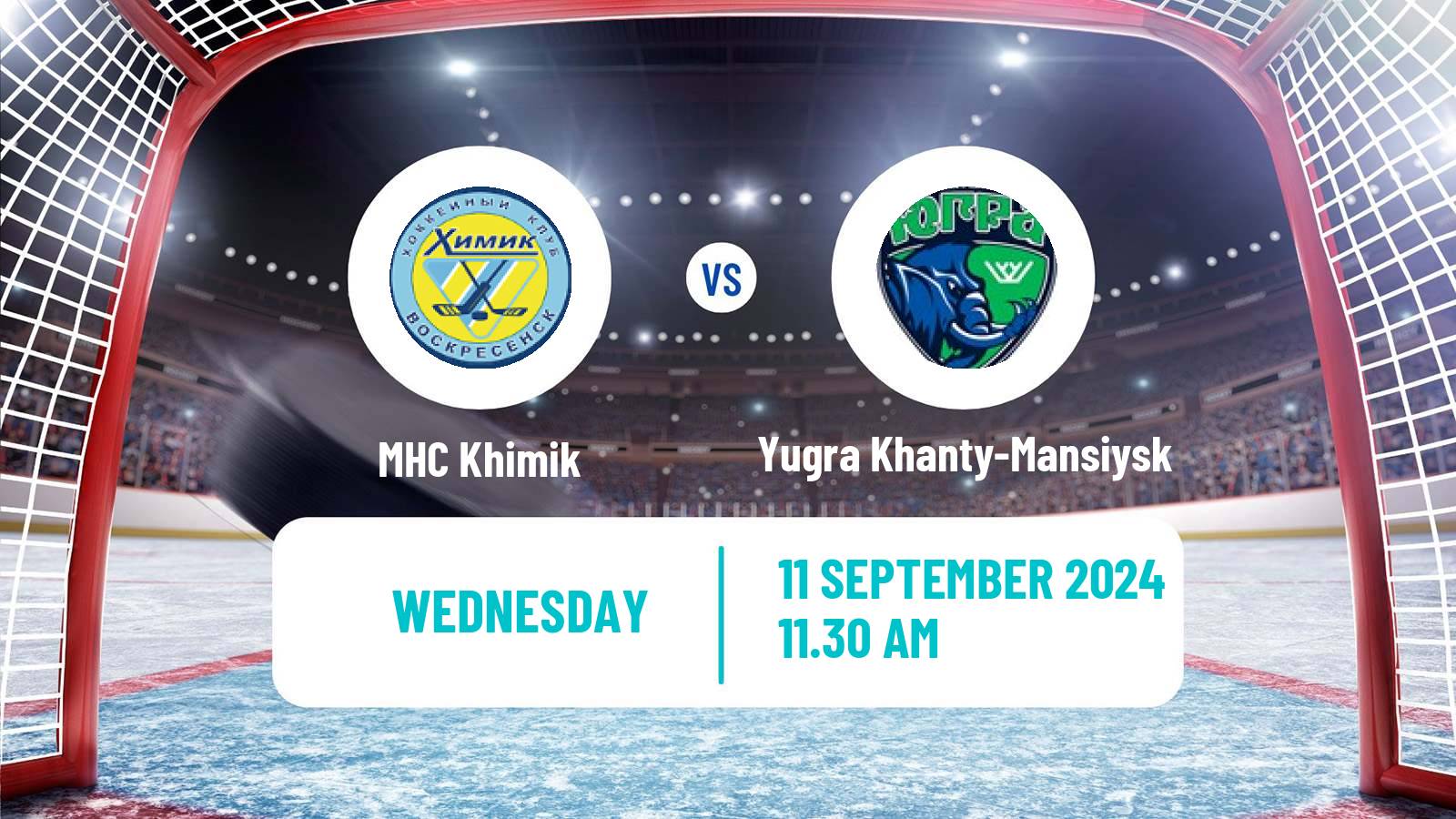 Hockey VHL Khimik - Yugra Khanty-Mansiysk