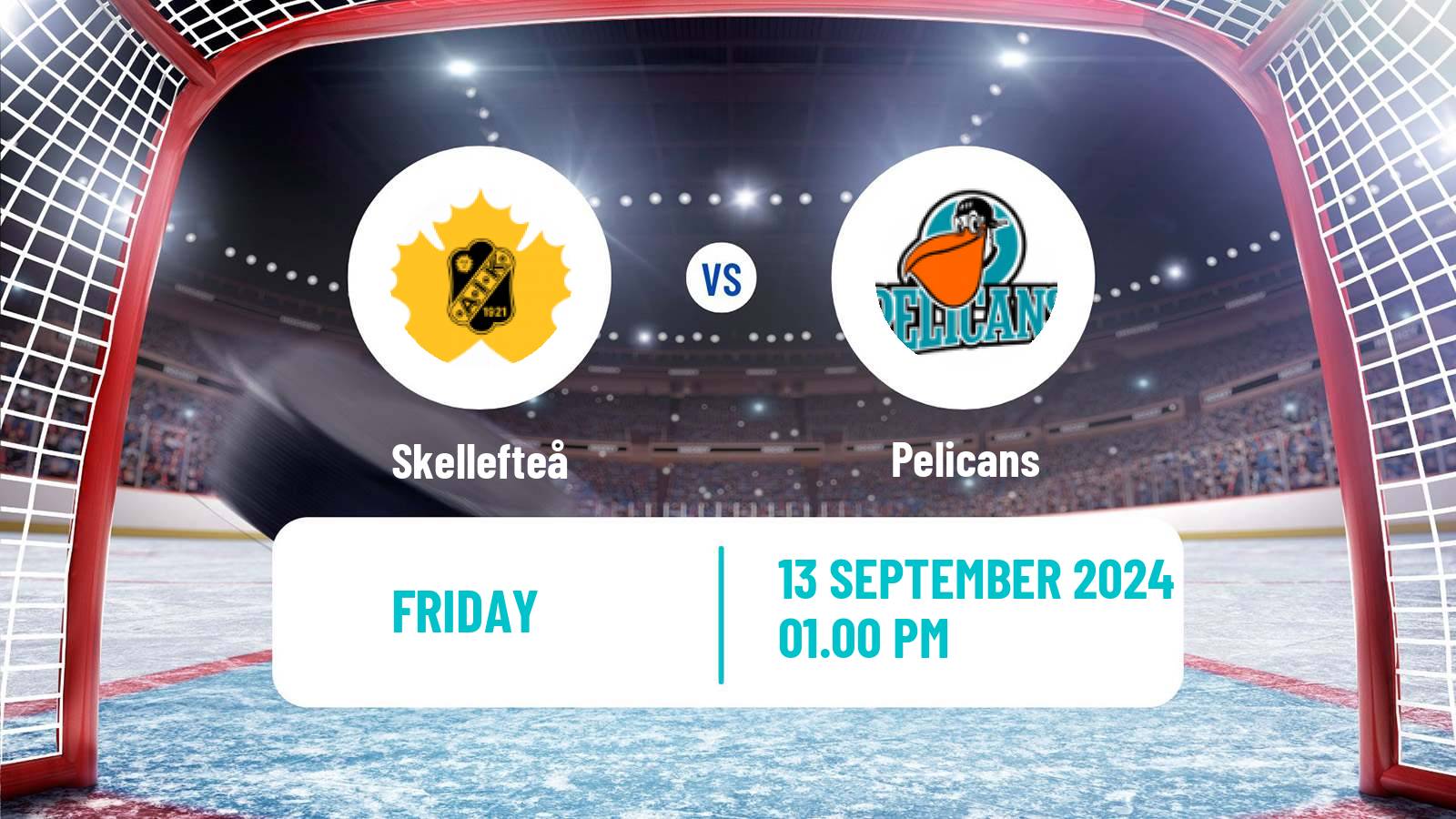 Hockey Champions League Ice Hockey Skellefteå - Pelicans