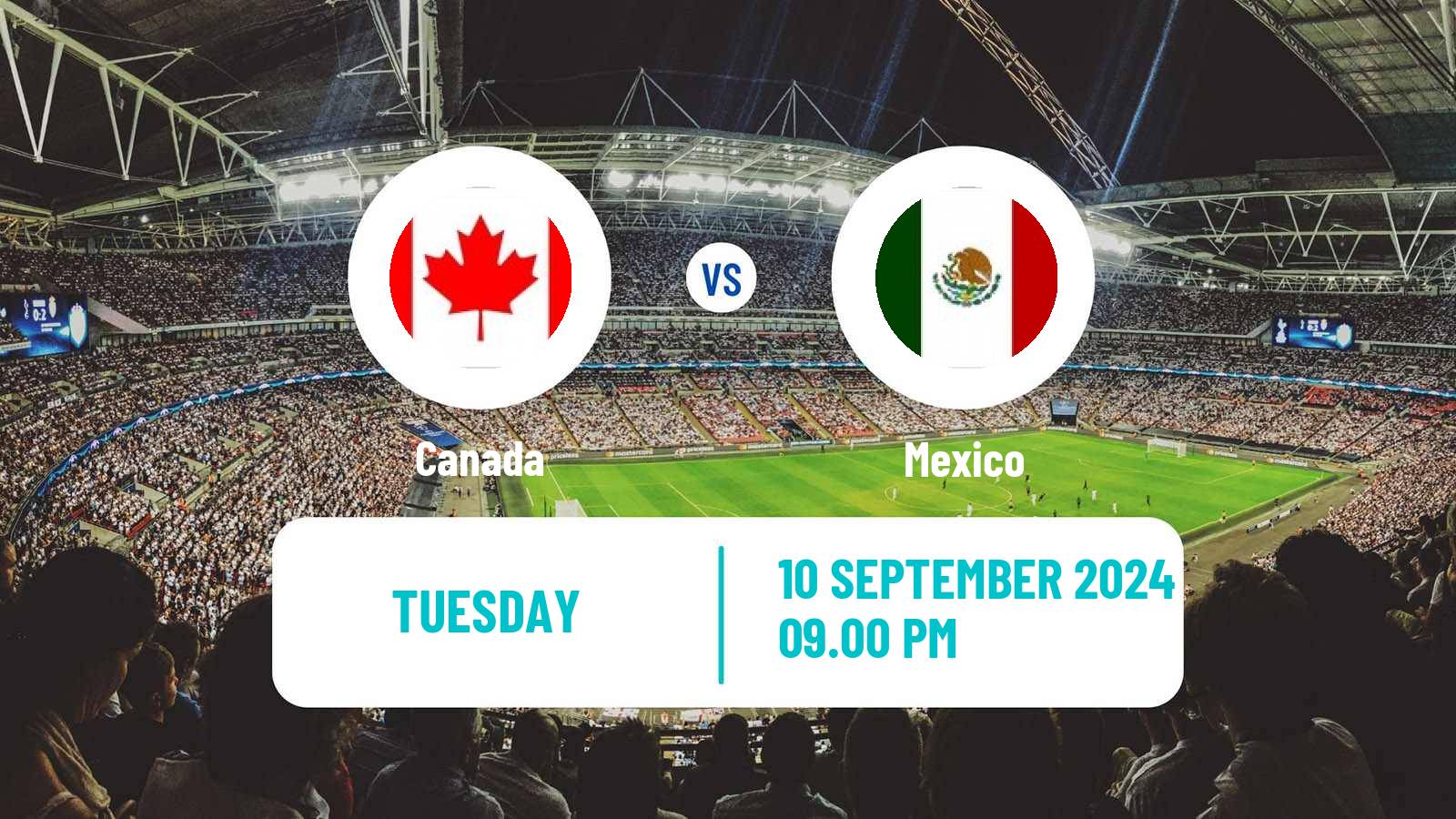 Soccer Friendly Canada - Mexico