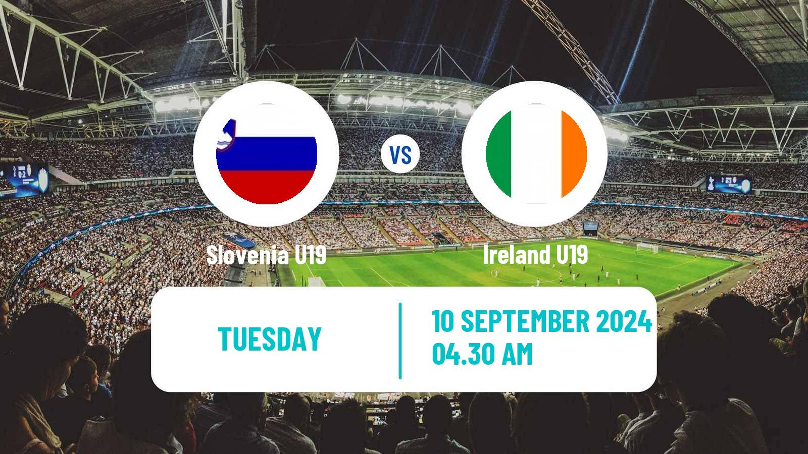 Soccer Friendly Slovenia U19 - Ireland U19