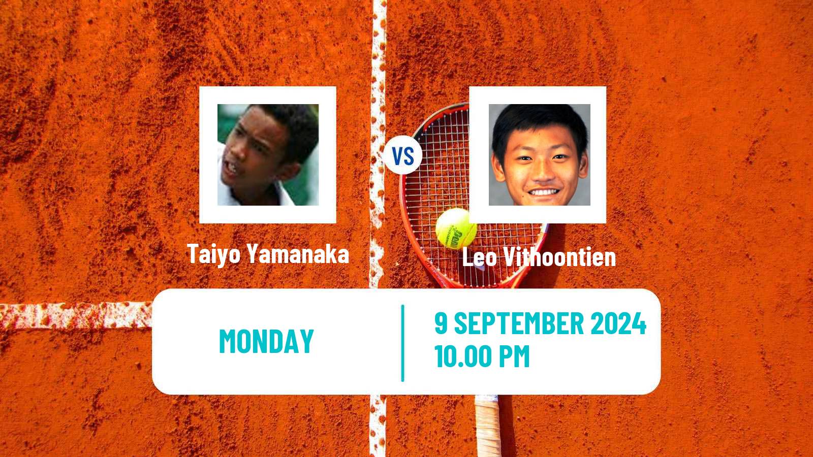 Tennis ITF M15 Singapore Men Taiyo Yamanaka - Leo Vithoontien