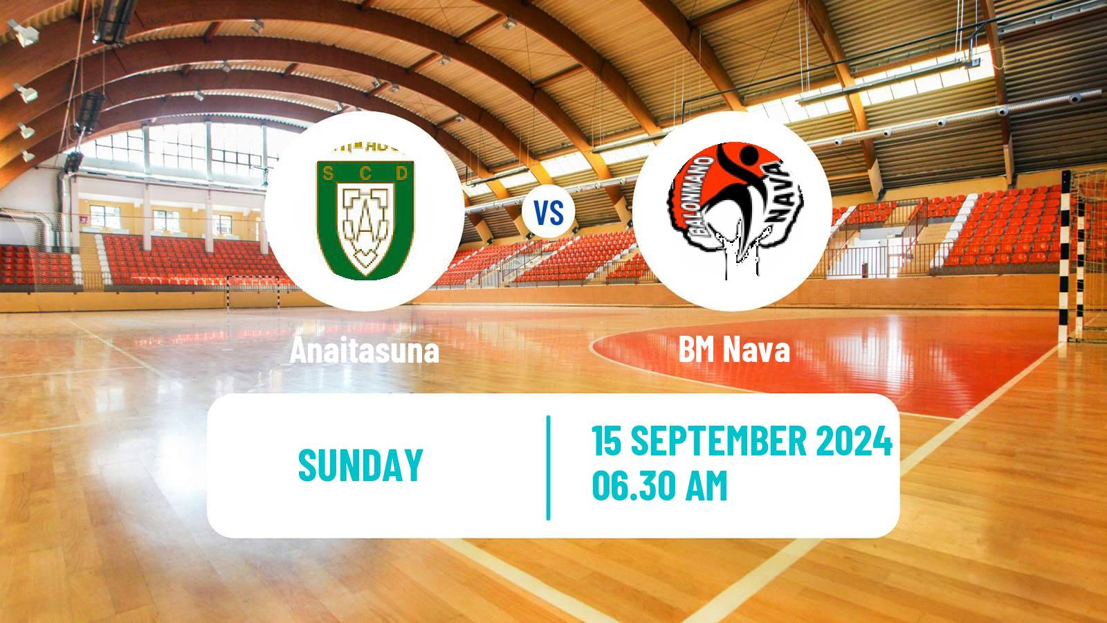 Handball Spanish Liga ASOBAL Anaitasuna - Nava