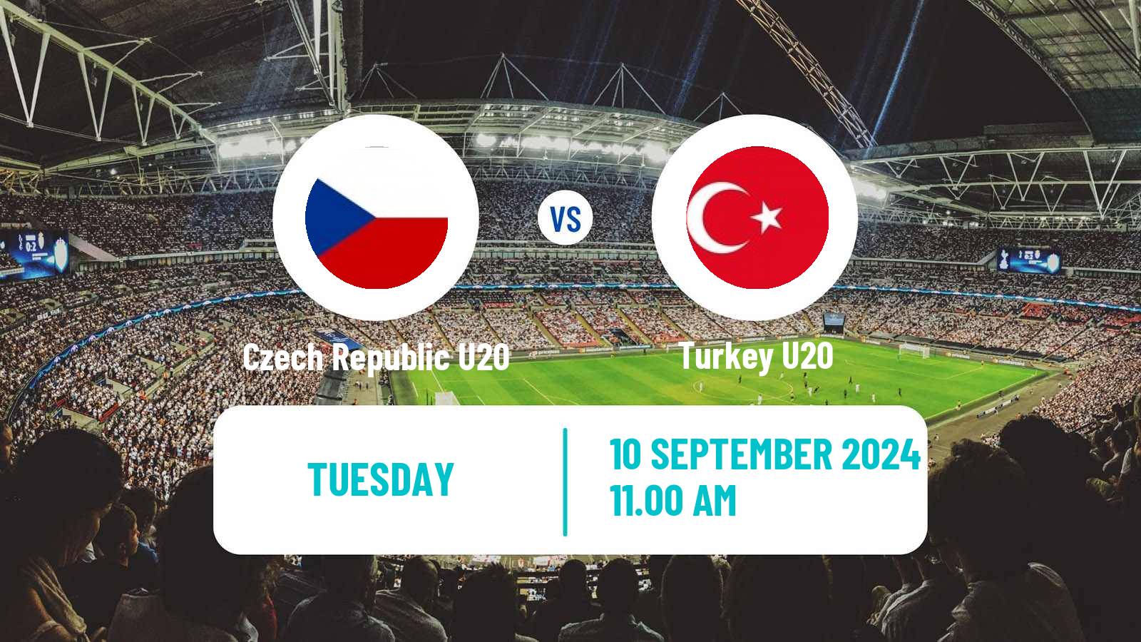 Soccer Elite League U20 Czech Republic U20 - Turkey U20