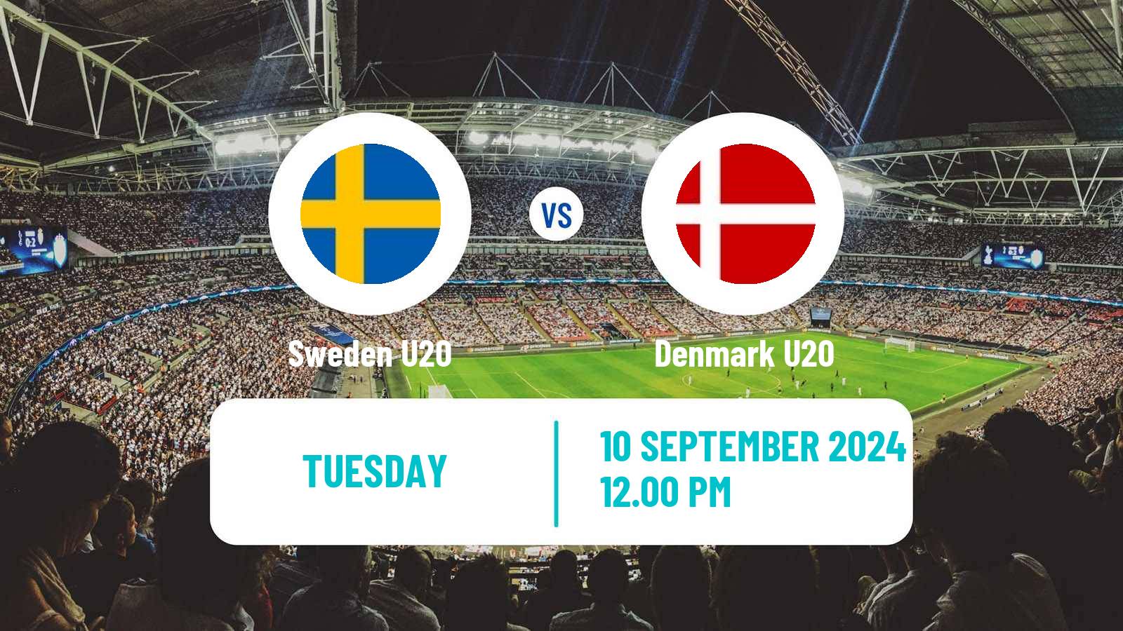 Soccer Friendly Sweden U20 - Denmark U20