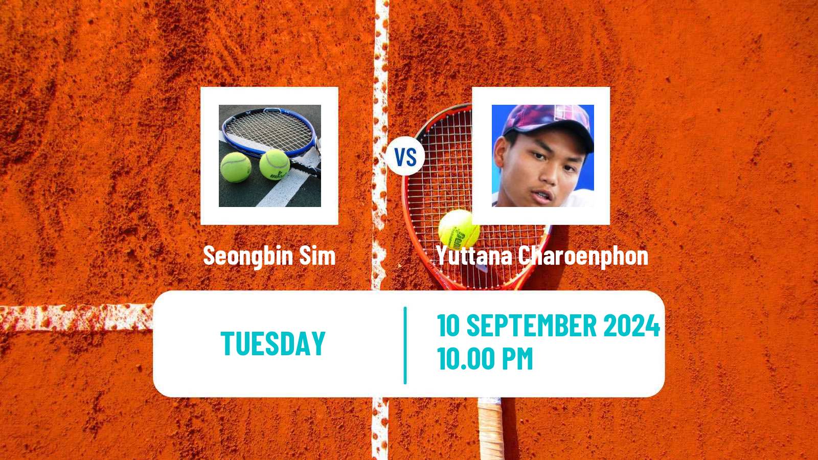 Tennis ITF M15 Singapore Men Seongbin Sim - Yuttana Charoenphon