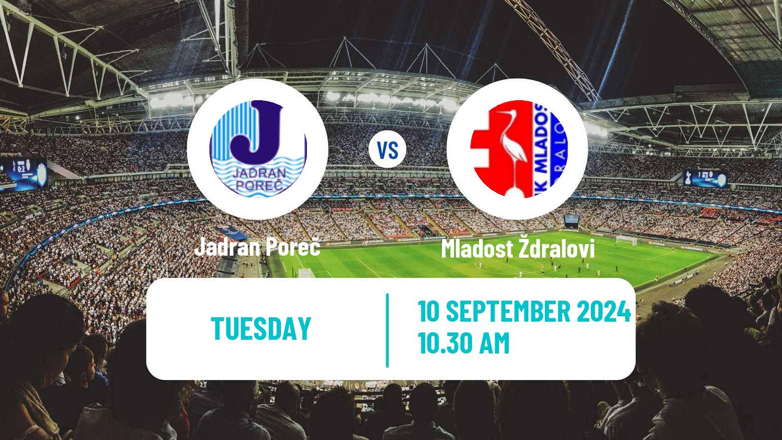 Soccer Croatian Cup Jadran Poreč - Mladost Ždralovi