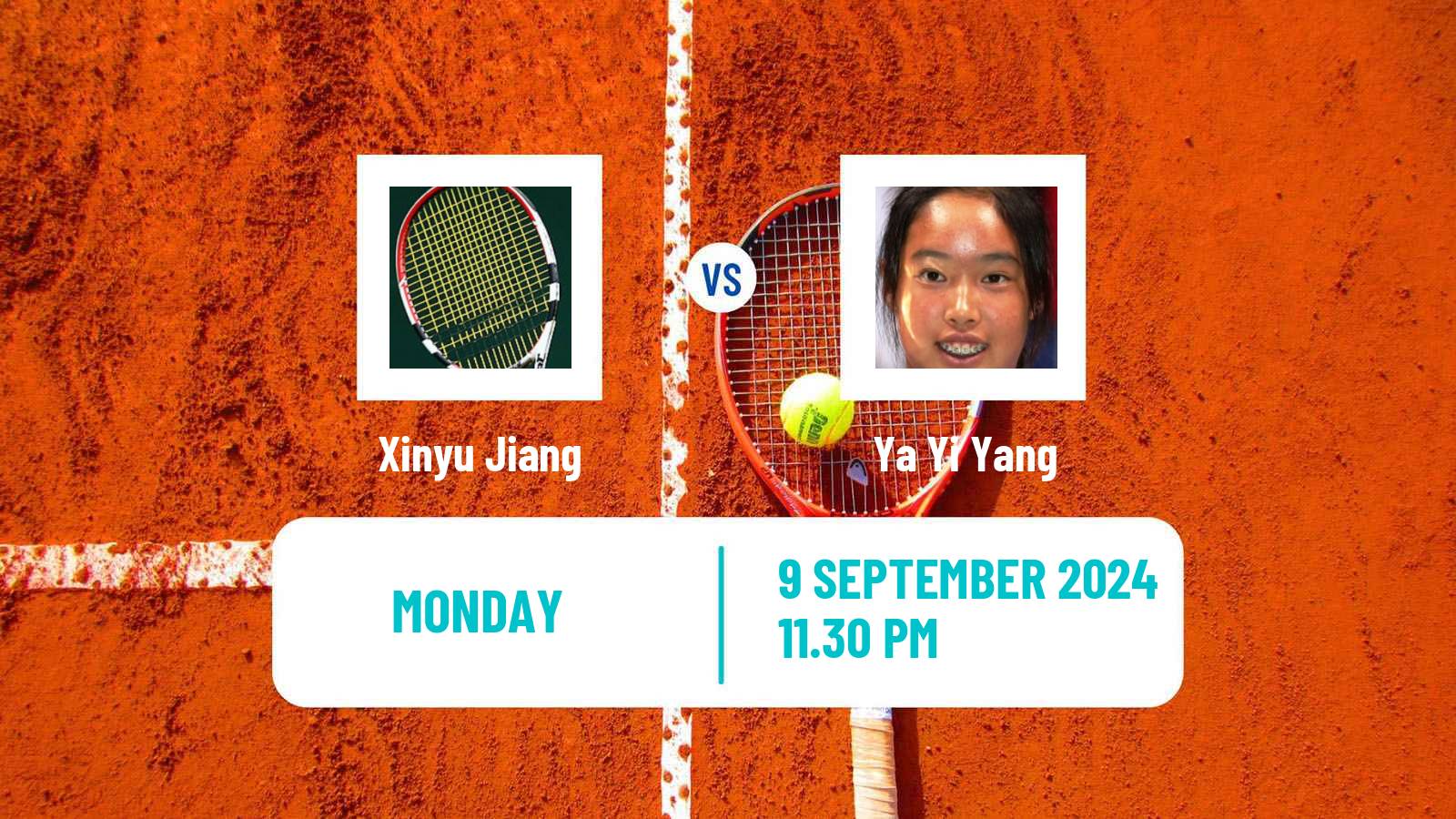 Tennis ITF W50 Guiyang Women Xinyu Jiang - Ya Yi Yang