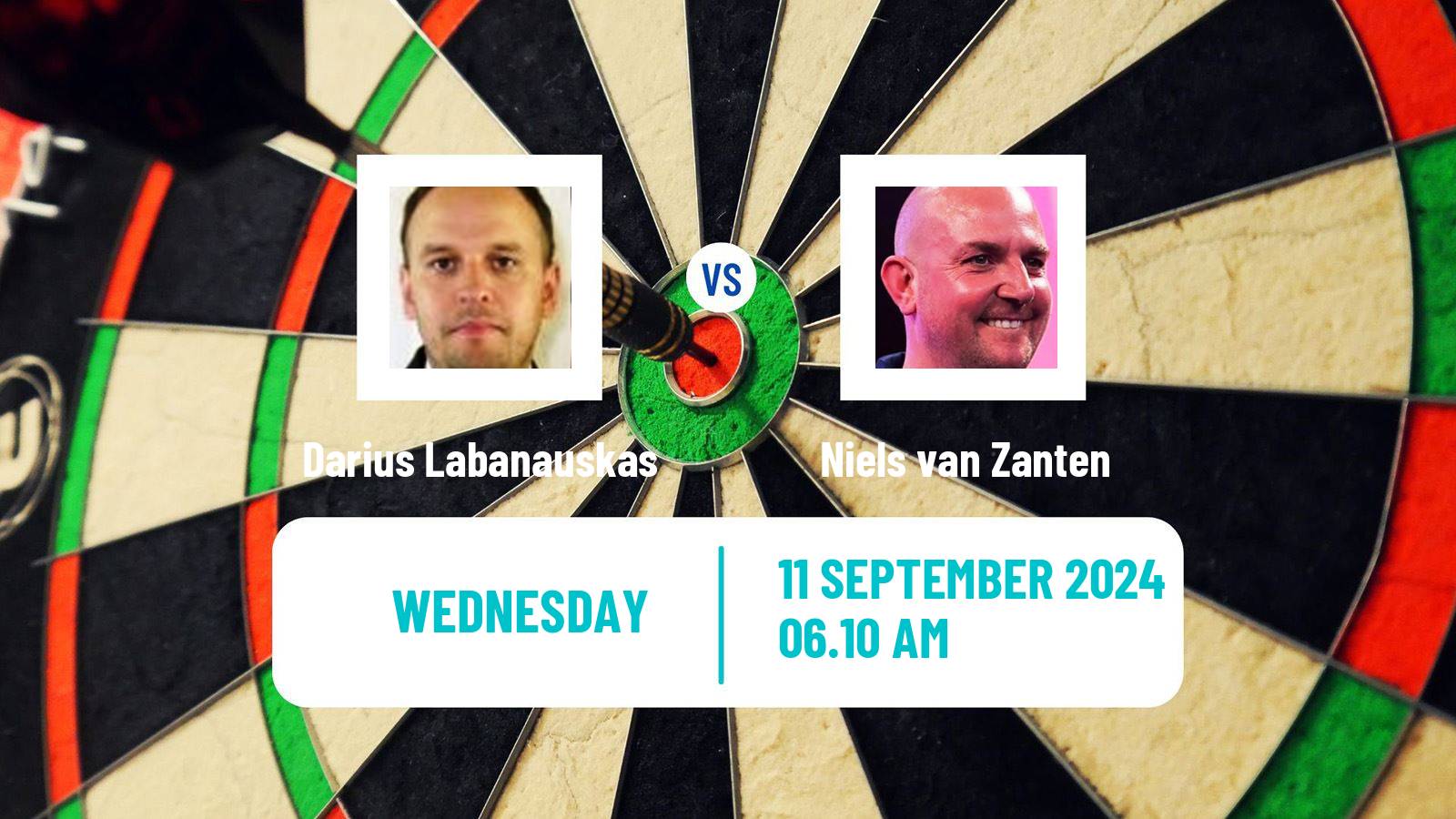 Darts Modus Super Series Darius Labanauskas - Niels van Zanten