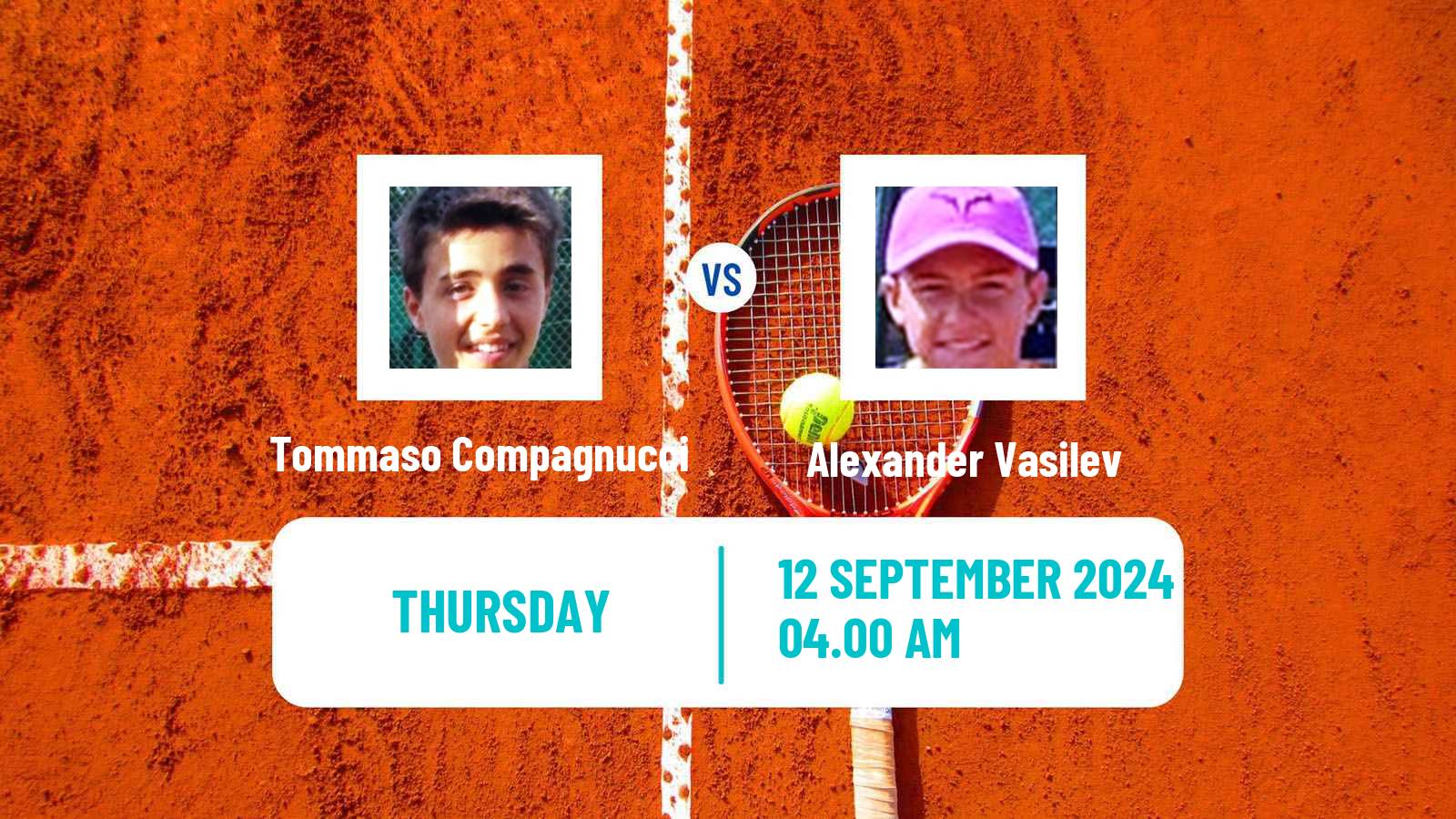 Tennis ITF M15 Kursumlijska Banja 17 Men Tommaso Compagnucci - Alexander Vasilev