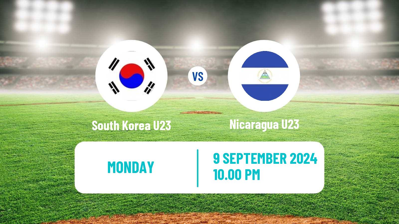 Baseball World Cup U23 Baseball South Korea U23 - Nicaragua U23