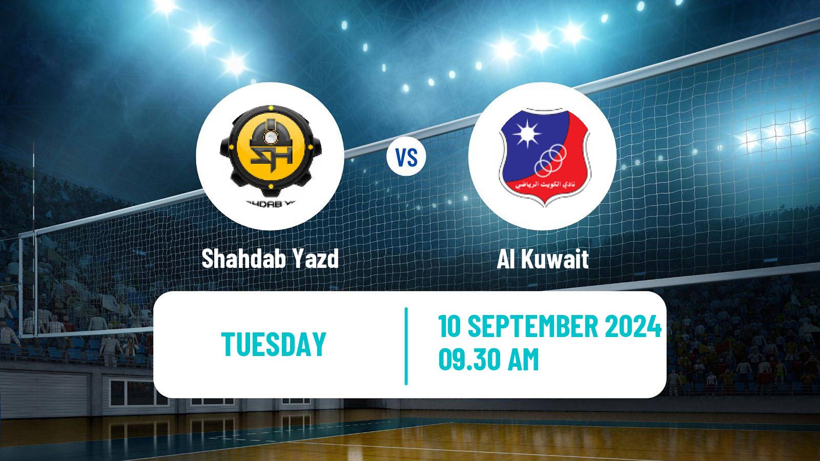 Volleyball Asian Club Championship Volleyball Shahdab Yazd - Al Kuwait