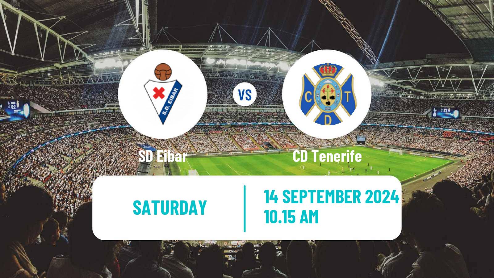 Soccer Spanish LaLiga2 Eibar - Tenerife