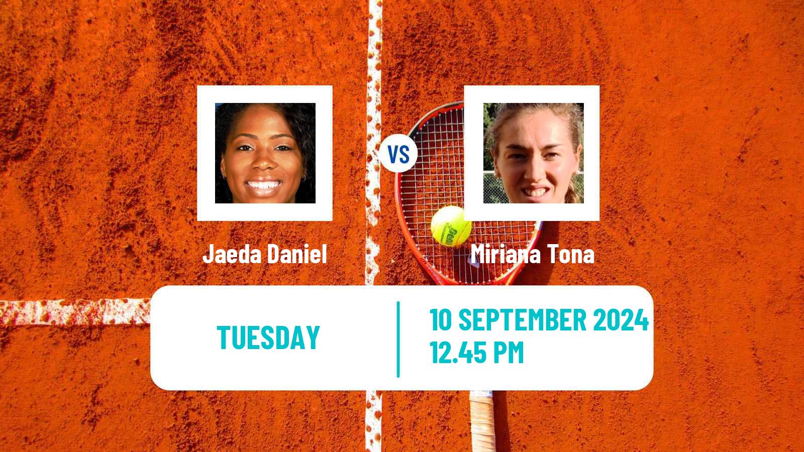 Tennis ITF W35 Leme Women Jaeda Daniel - Miriana Tona