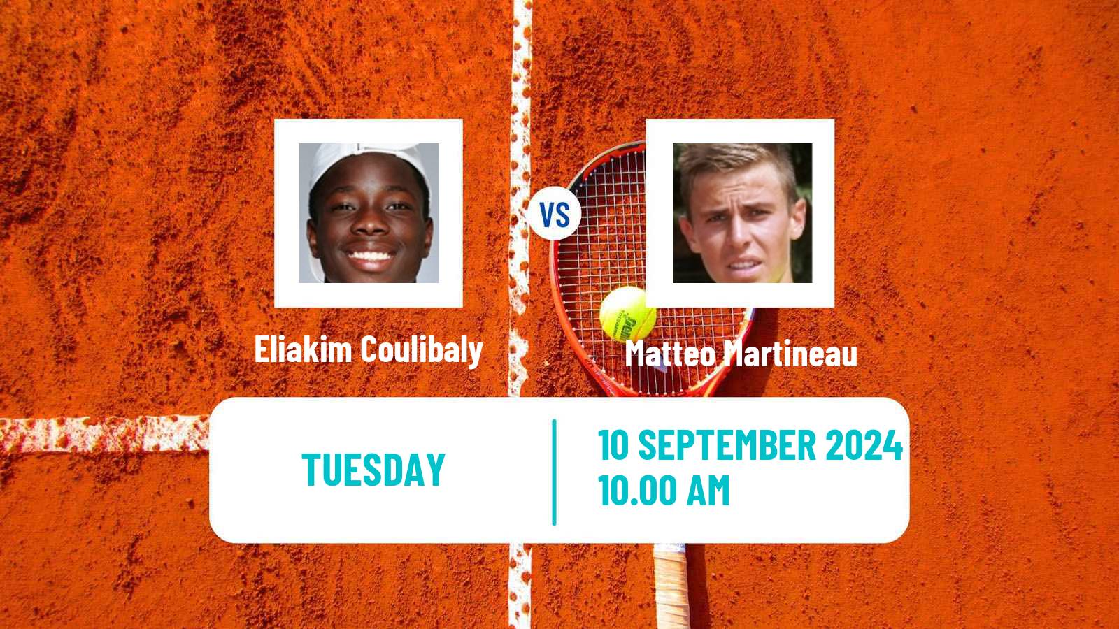 Tennis Rennes Challenger Men Eliakim Coulibaly - Matteo Martineau