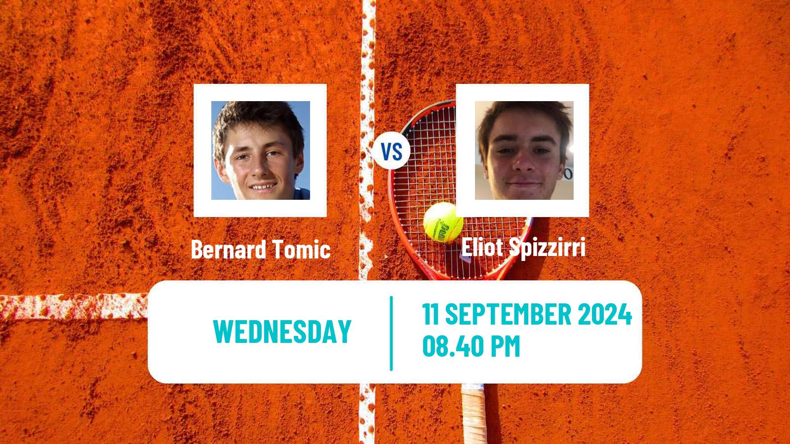 Tennis Las Vegas Challenger Men Bernard Tomic - Eliot Spizzirri