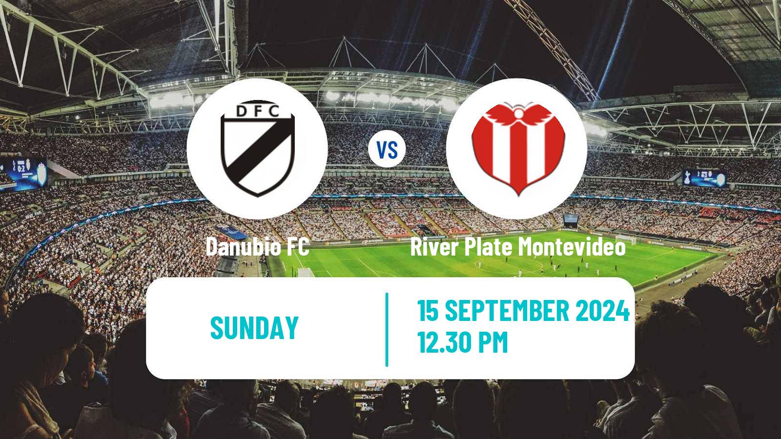 Soccer Uruguayan Primera Division Danubio - River Plate Montevideo